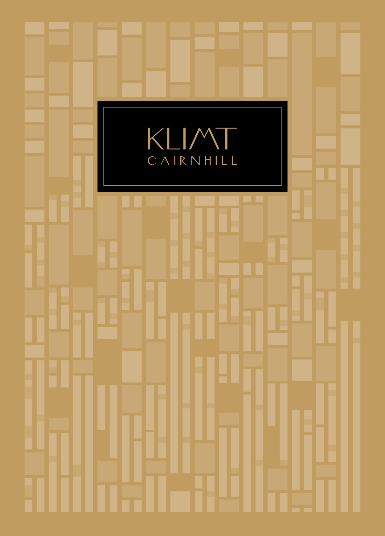 KLIMT Cairnhill Brochure Cover